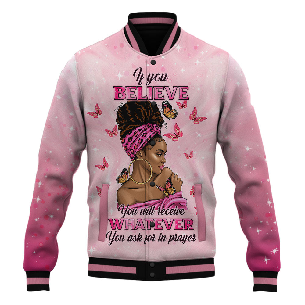 Prayer Power Baseball Jacket