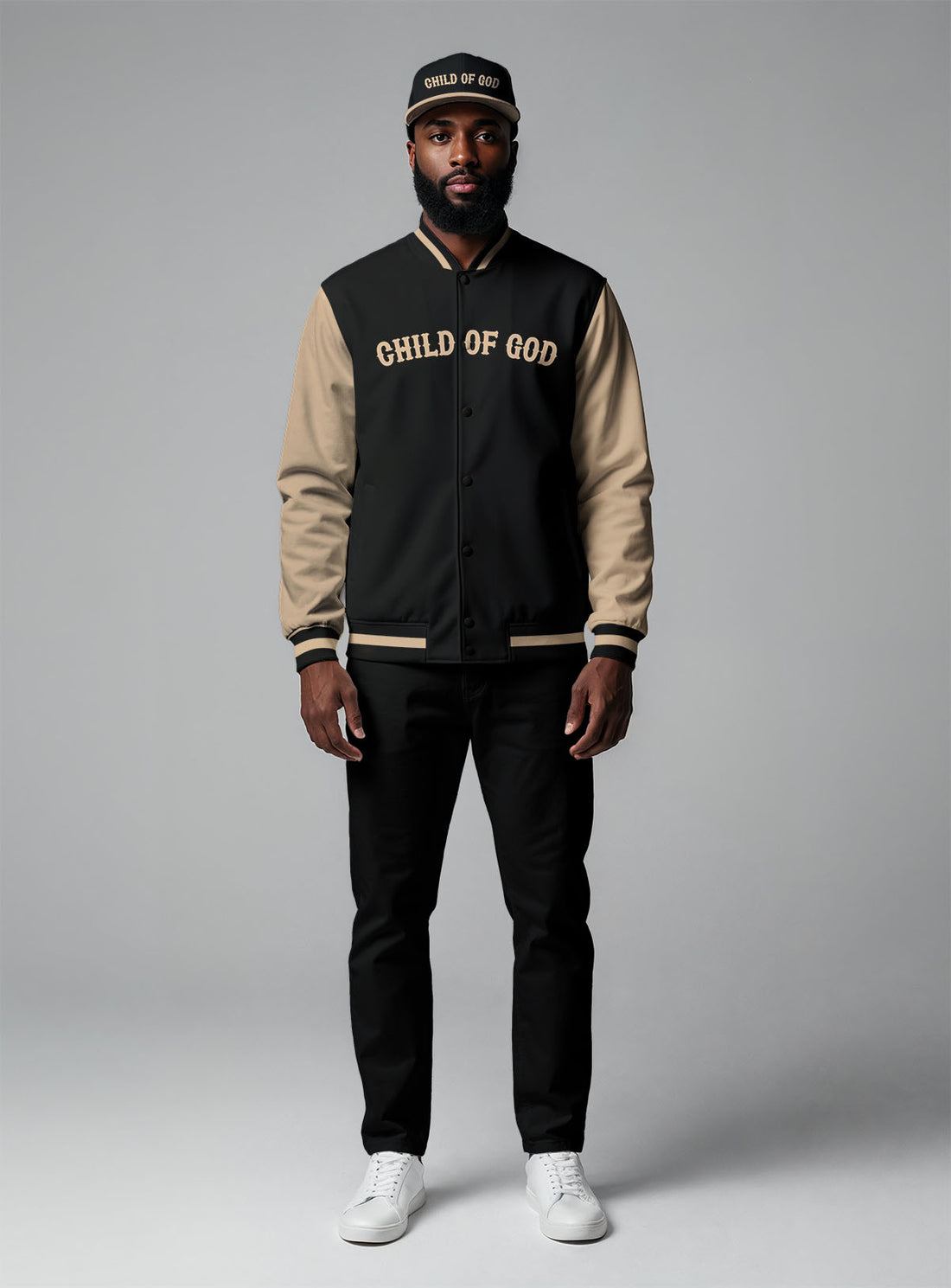 Blessed Through Storms Baseball Jacket