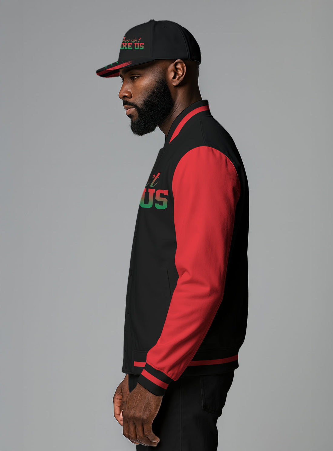 "African Roots" Baseball Jacket