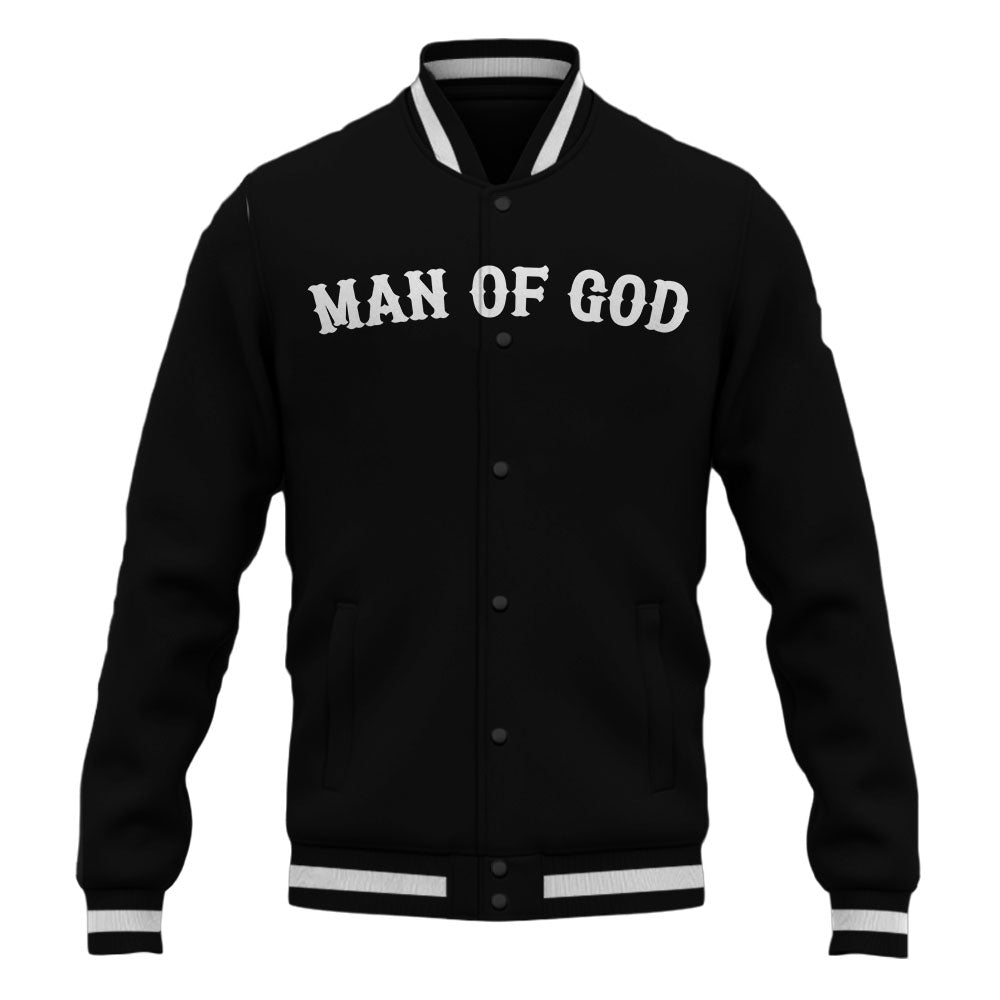 “Through Christ” Baseball Jacket