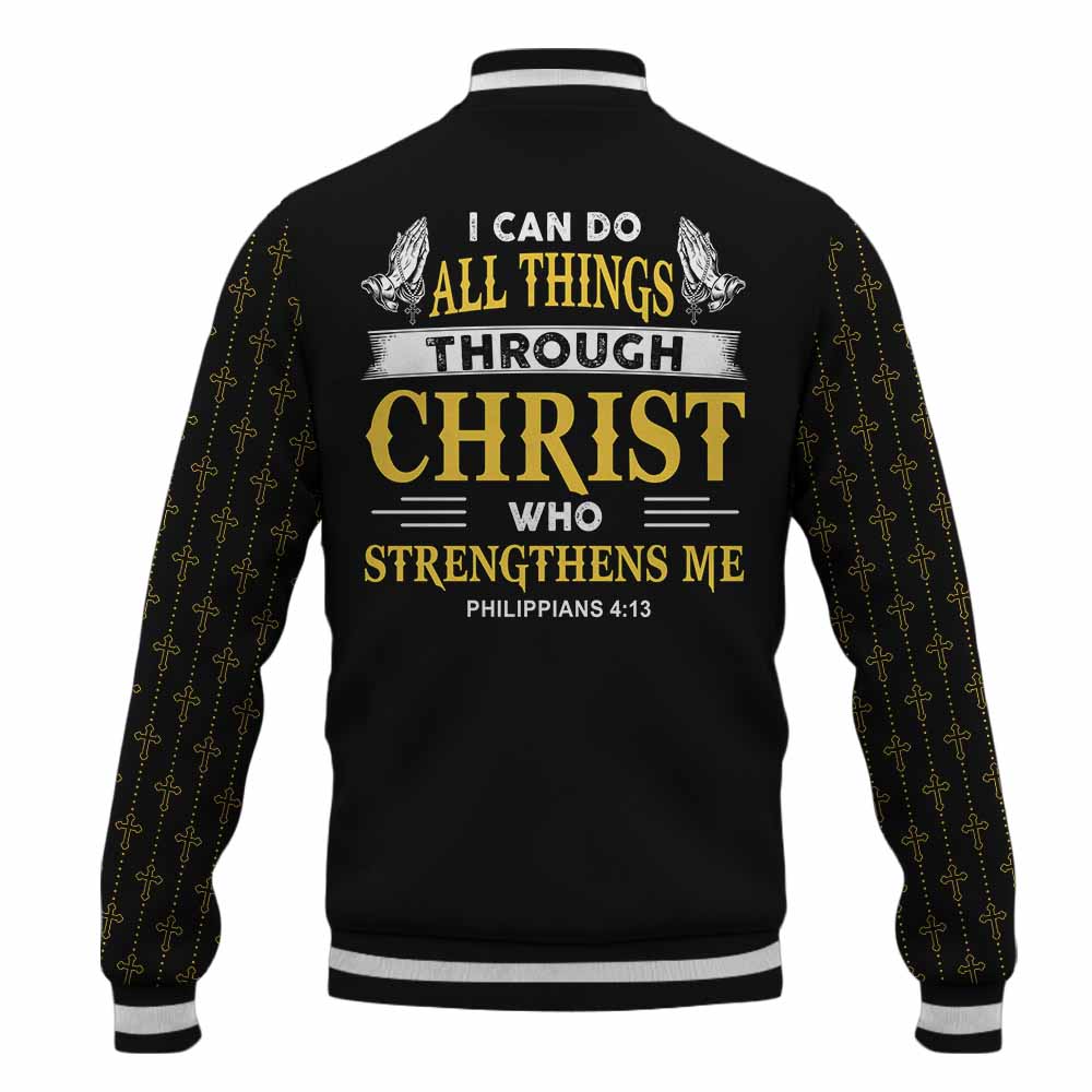 "Strength" Baseball Jacket