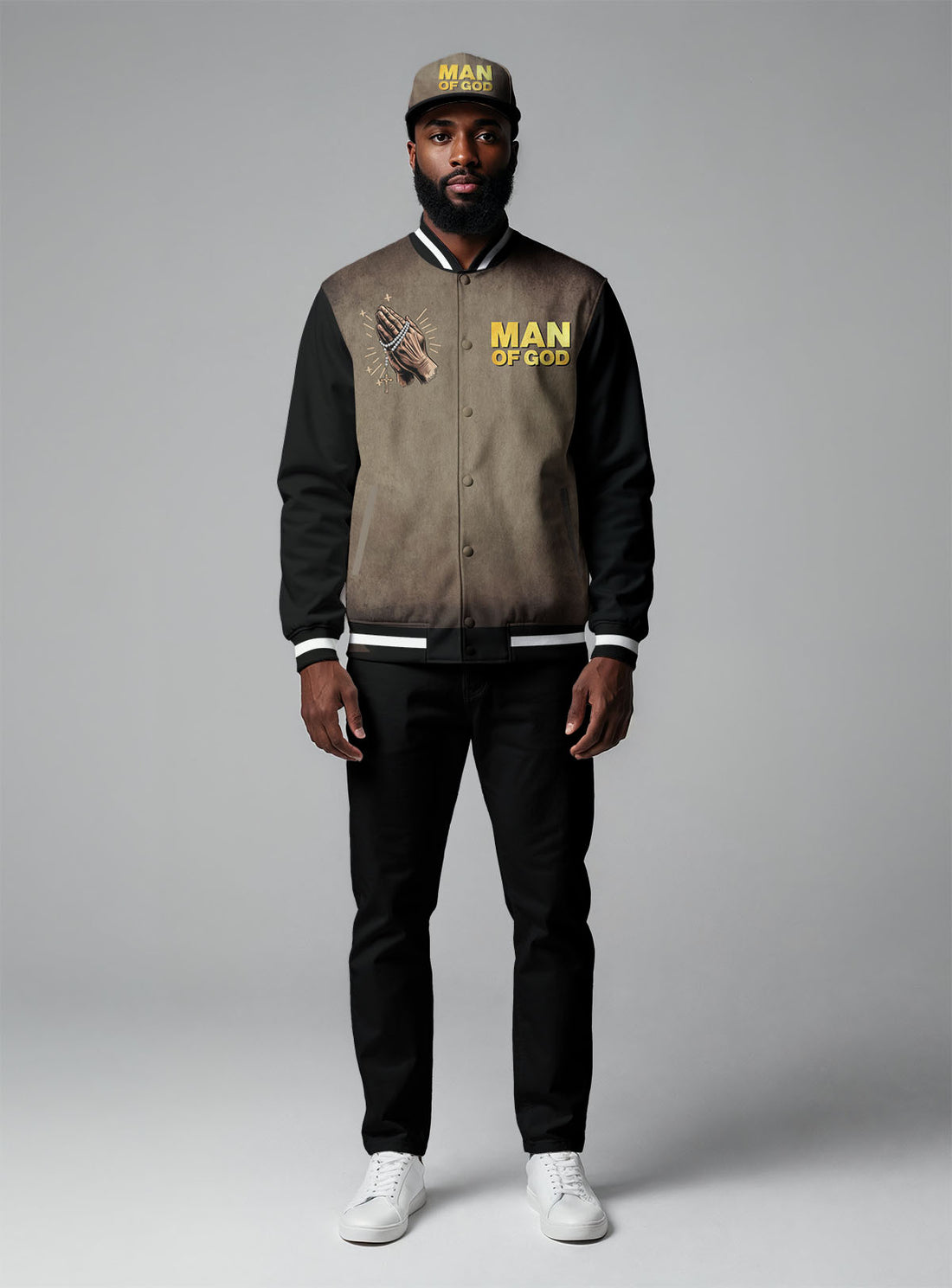 God Says You Are Baseball Jacket