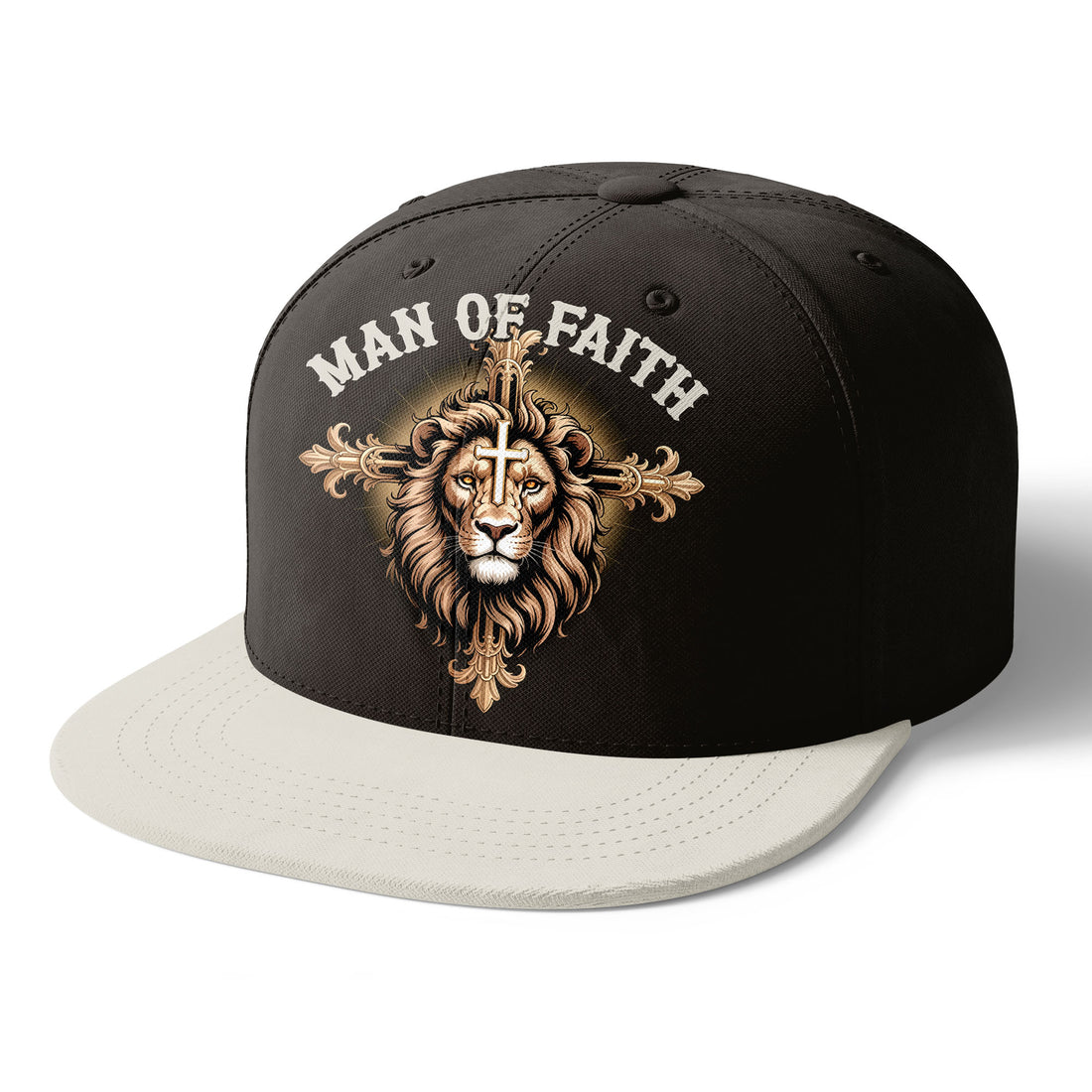Man Of Faith Snapback Hat