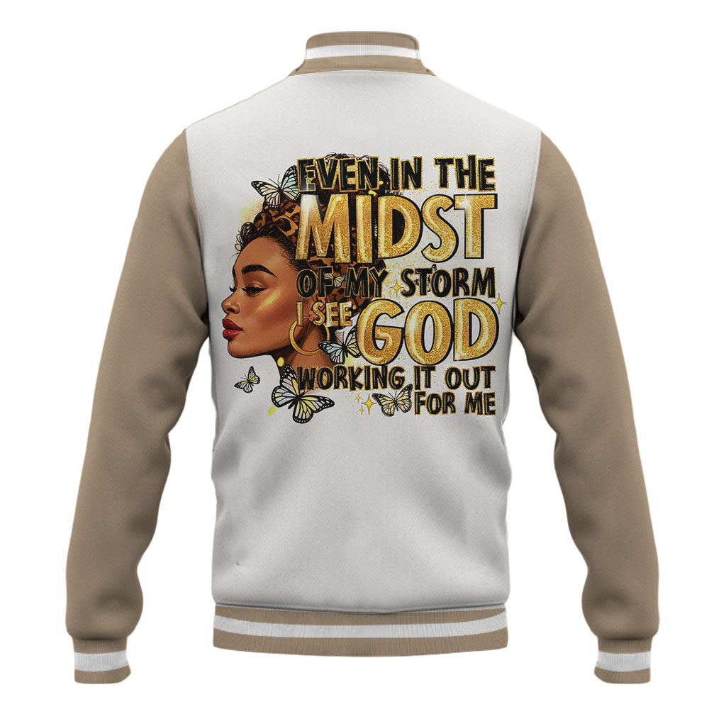 Faith Baseball Jacket