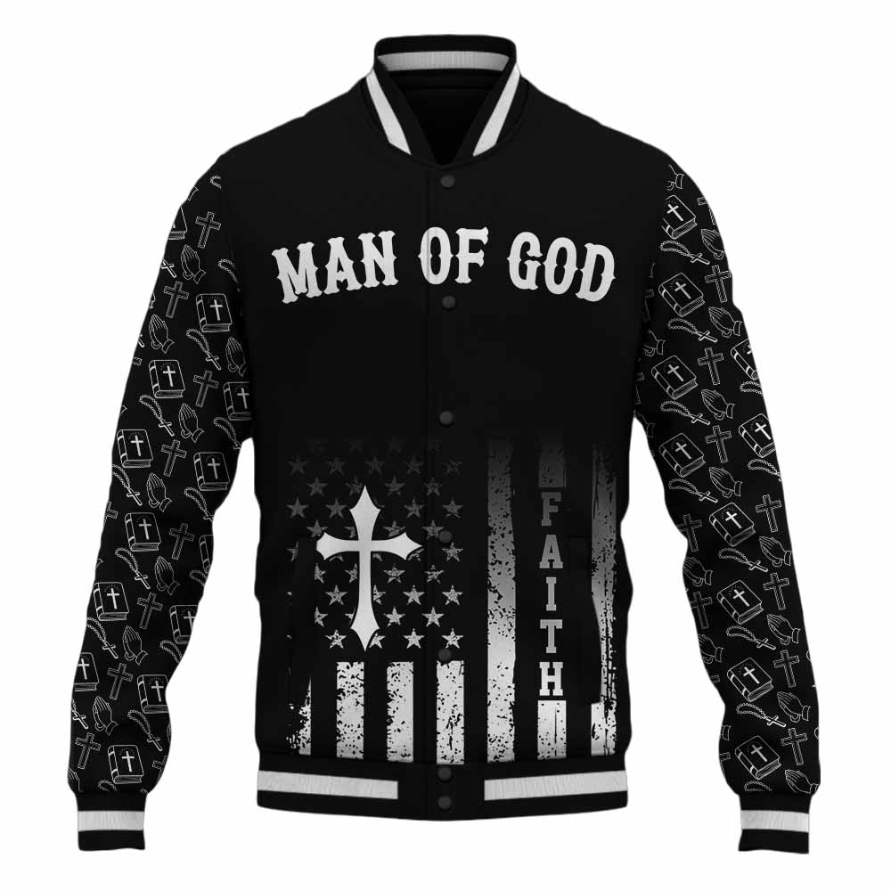 “Refuge” Baseball Jacket