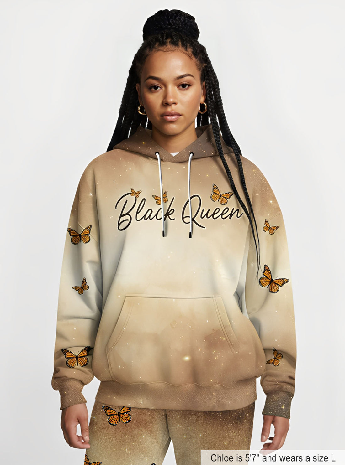 Black Queen Hoodie & Joggers Bundle