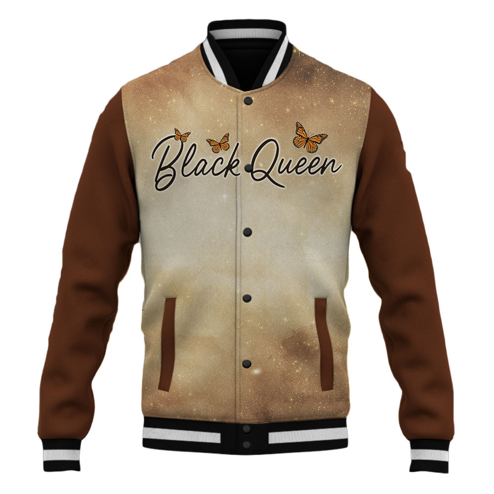 Black Queen Baseball Jacket