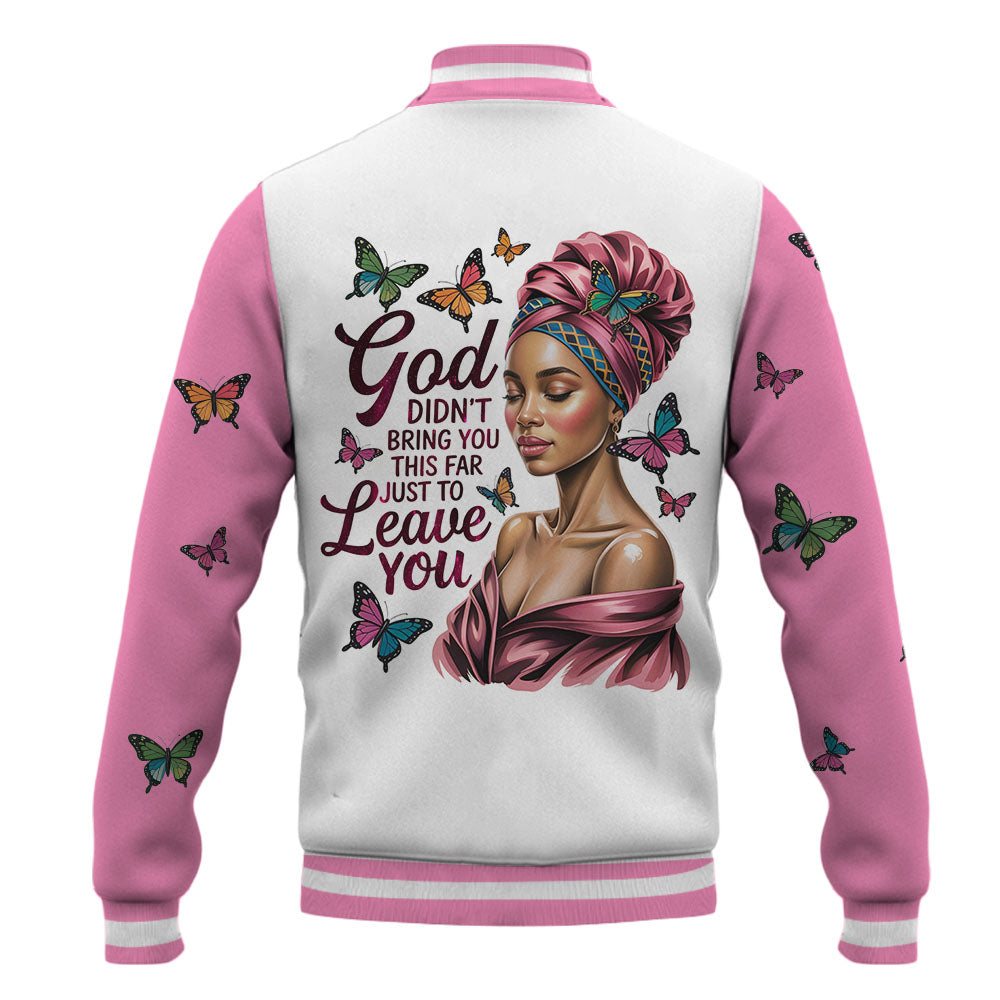 Woman Of Faith Baseball Jacket