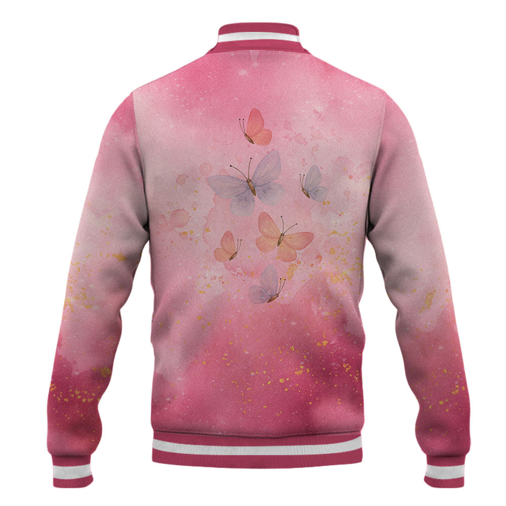 Woman Of Faith Baseball Jacket