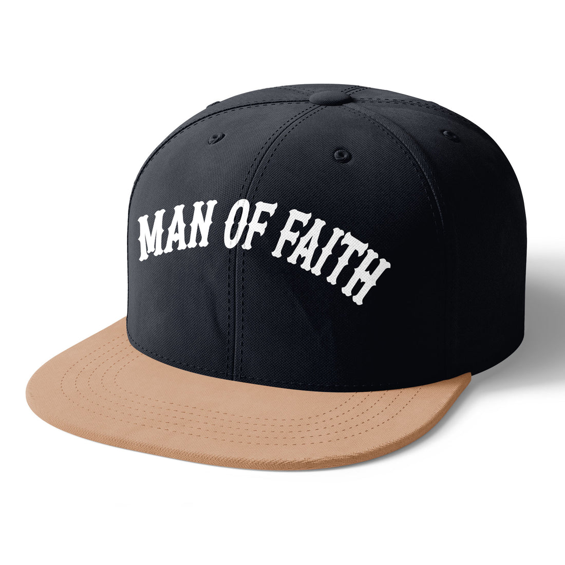 Man Of Faith Snapback Hat