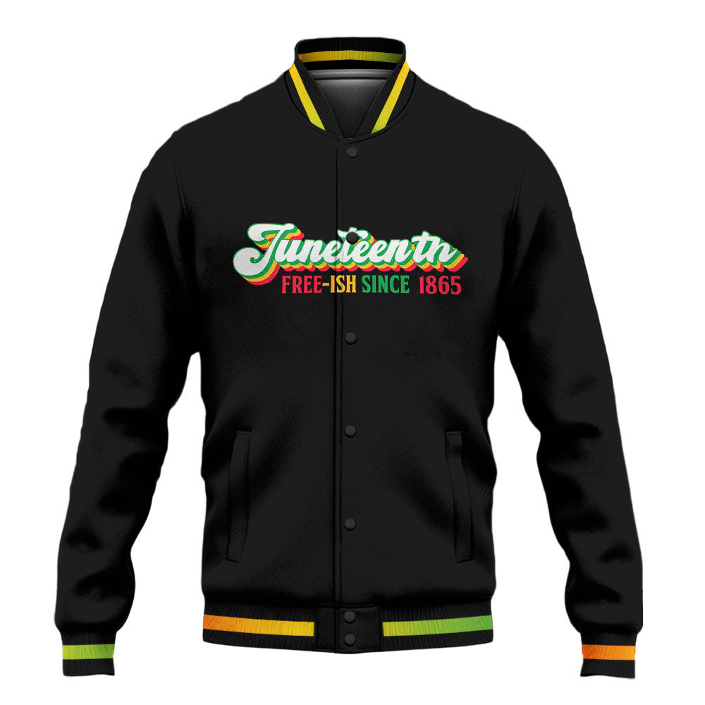 1865 Juneteenth Baseball Jacket