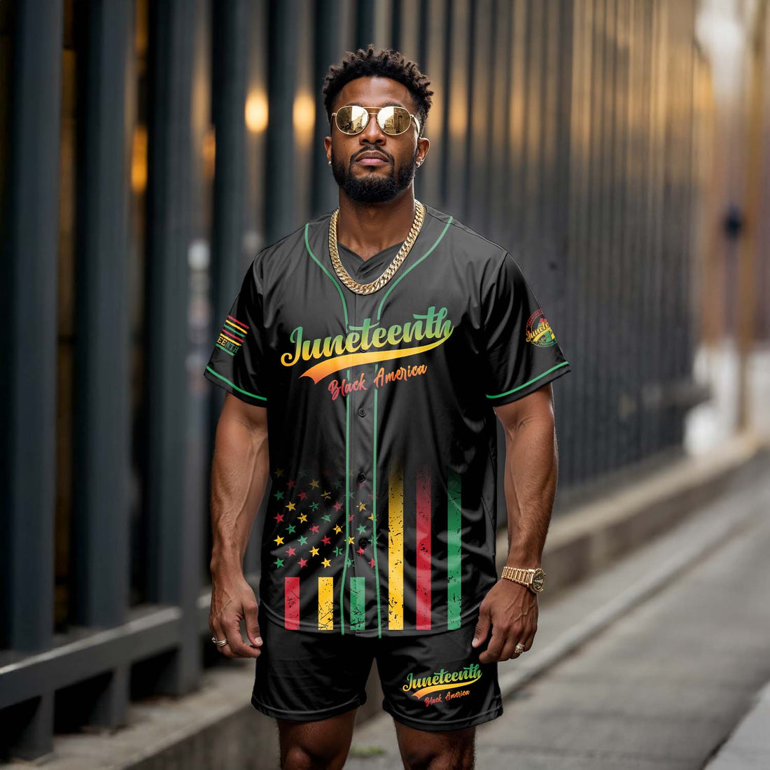 Juneteenth Black America Shorts