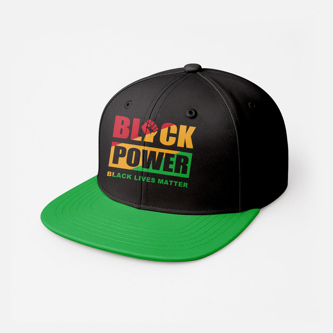 Black Power Snapback Hat