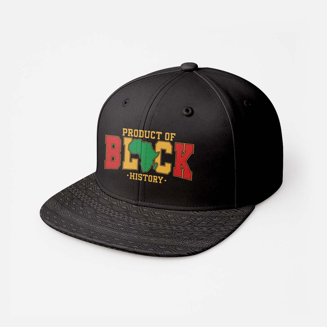 Product Of Black History Snapback Hat