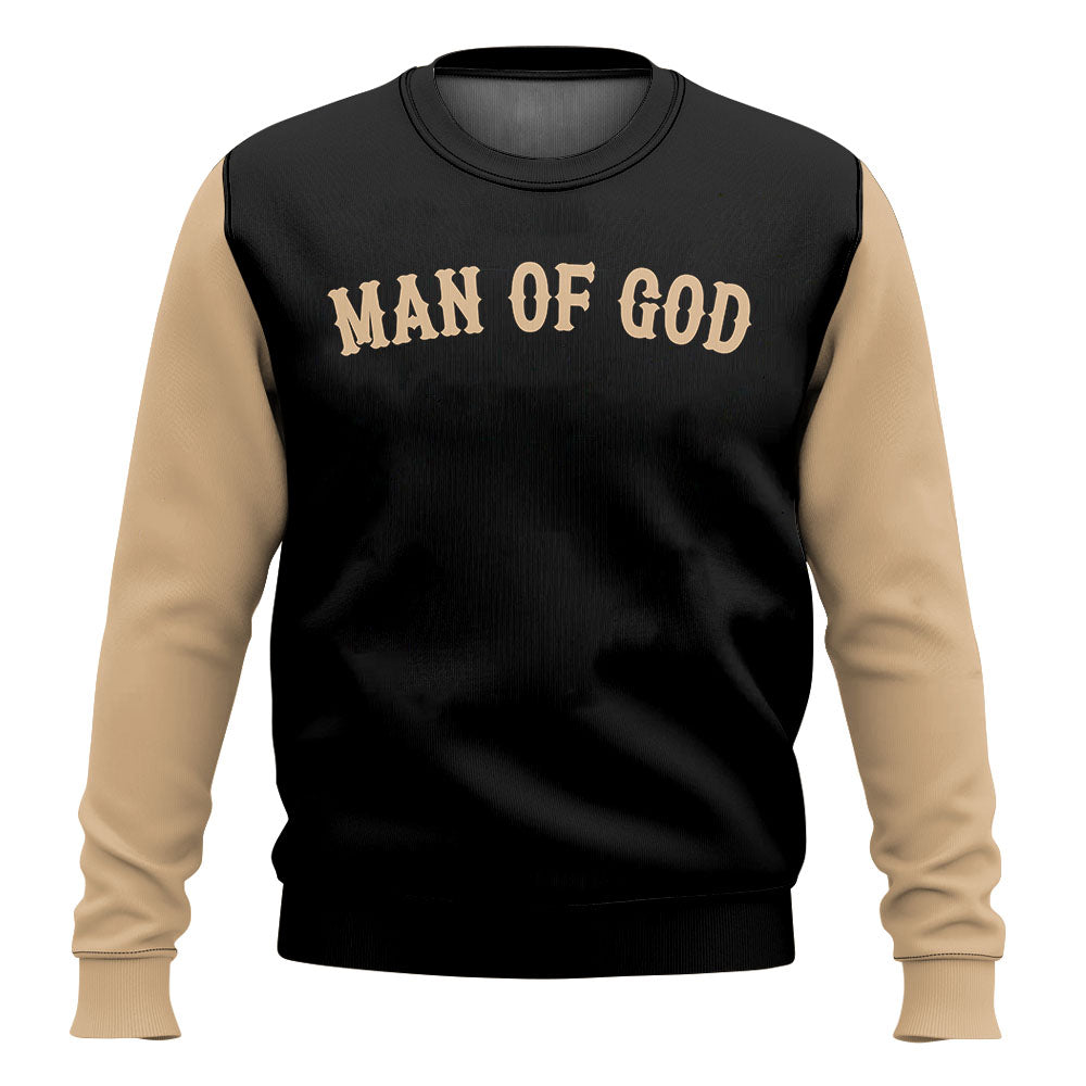 "Man Of God" Black Sweatshirt