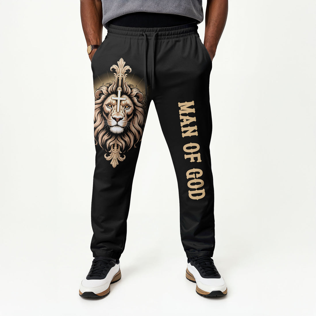 Black Man Of God Joggers
