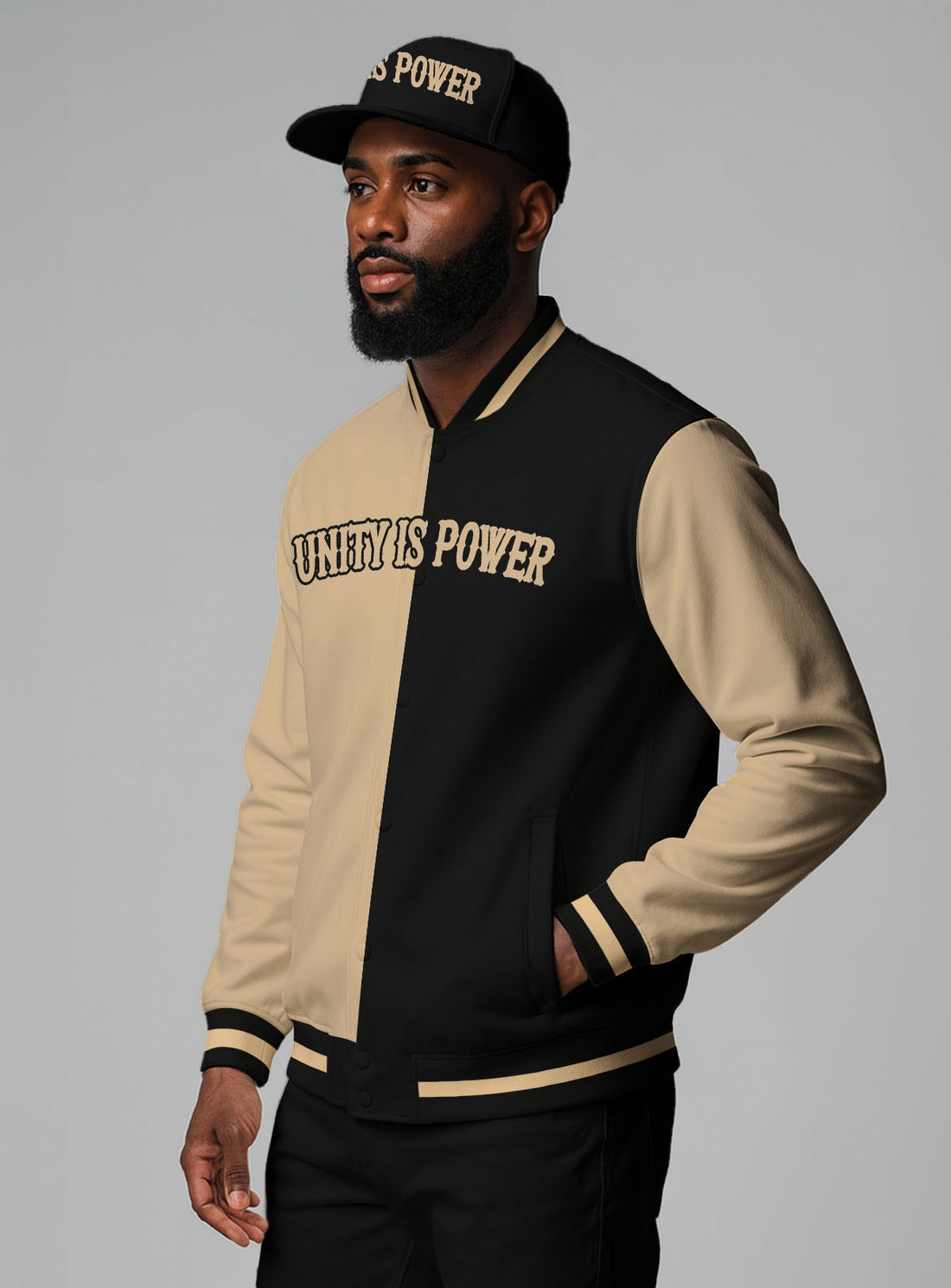 "Black Unity" Baseball Jacket