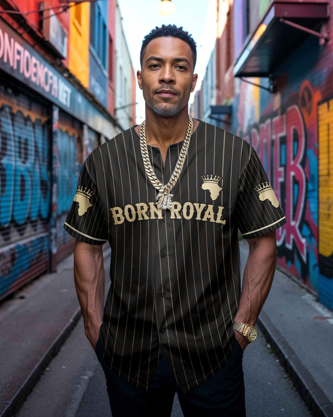 Personalized Born Royal Baseball Jersey