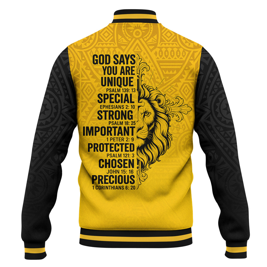 Fearless in Christ Baseball Jacket