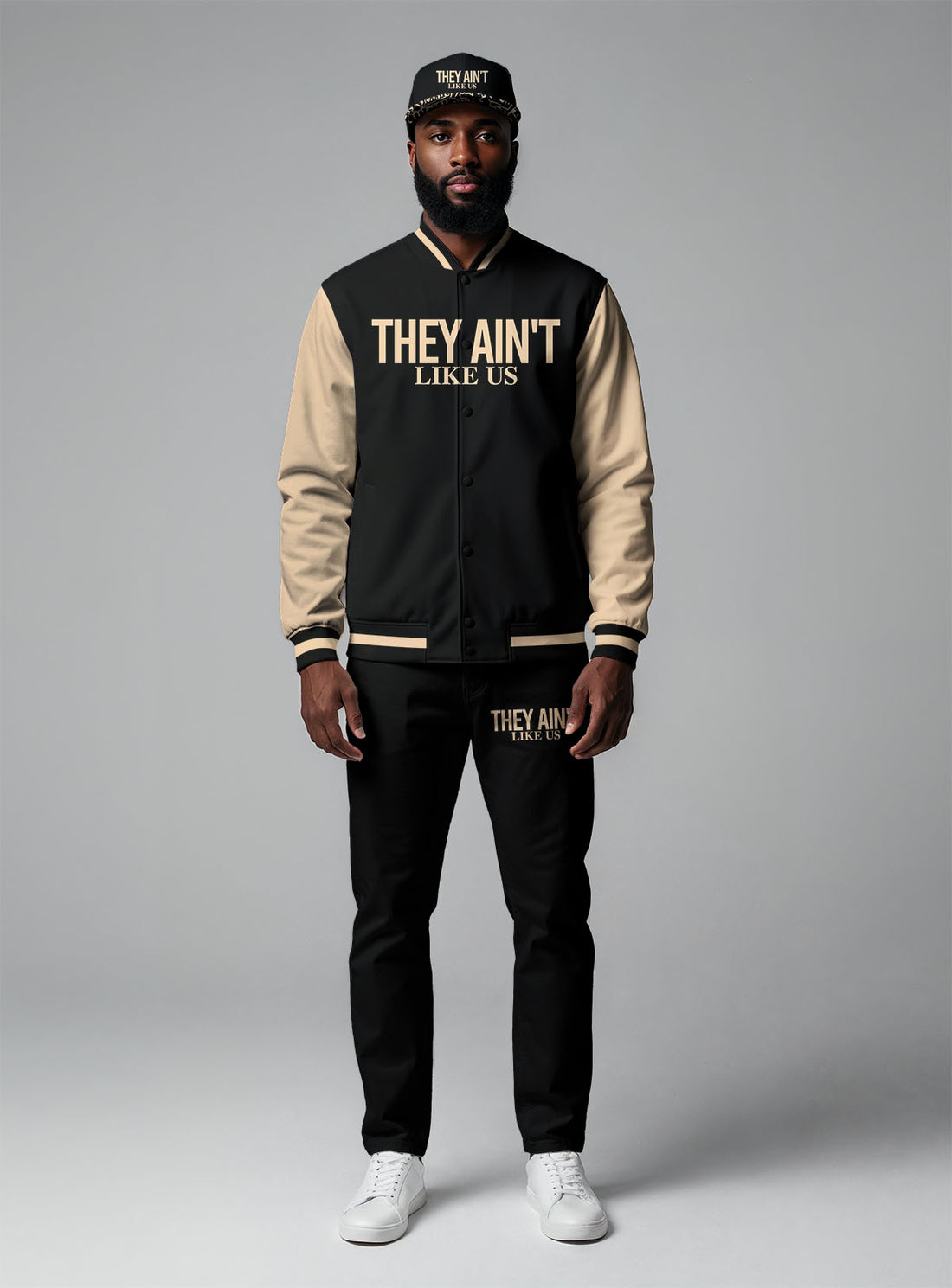 "Black Truth" Baseball Jacket
