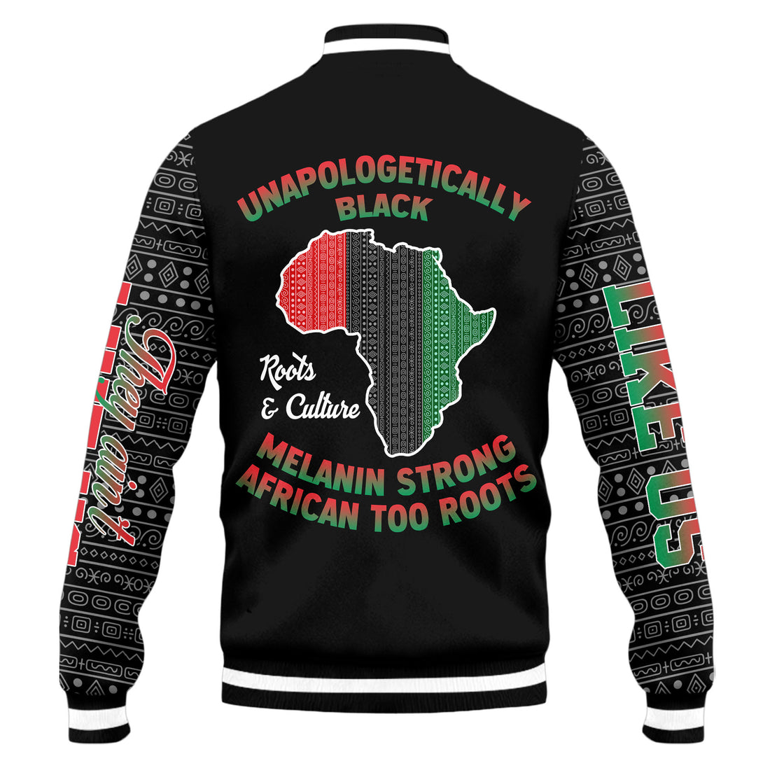 "African Roots" Baseball Jacket