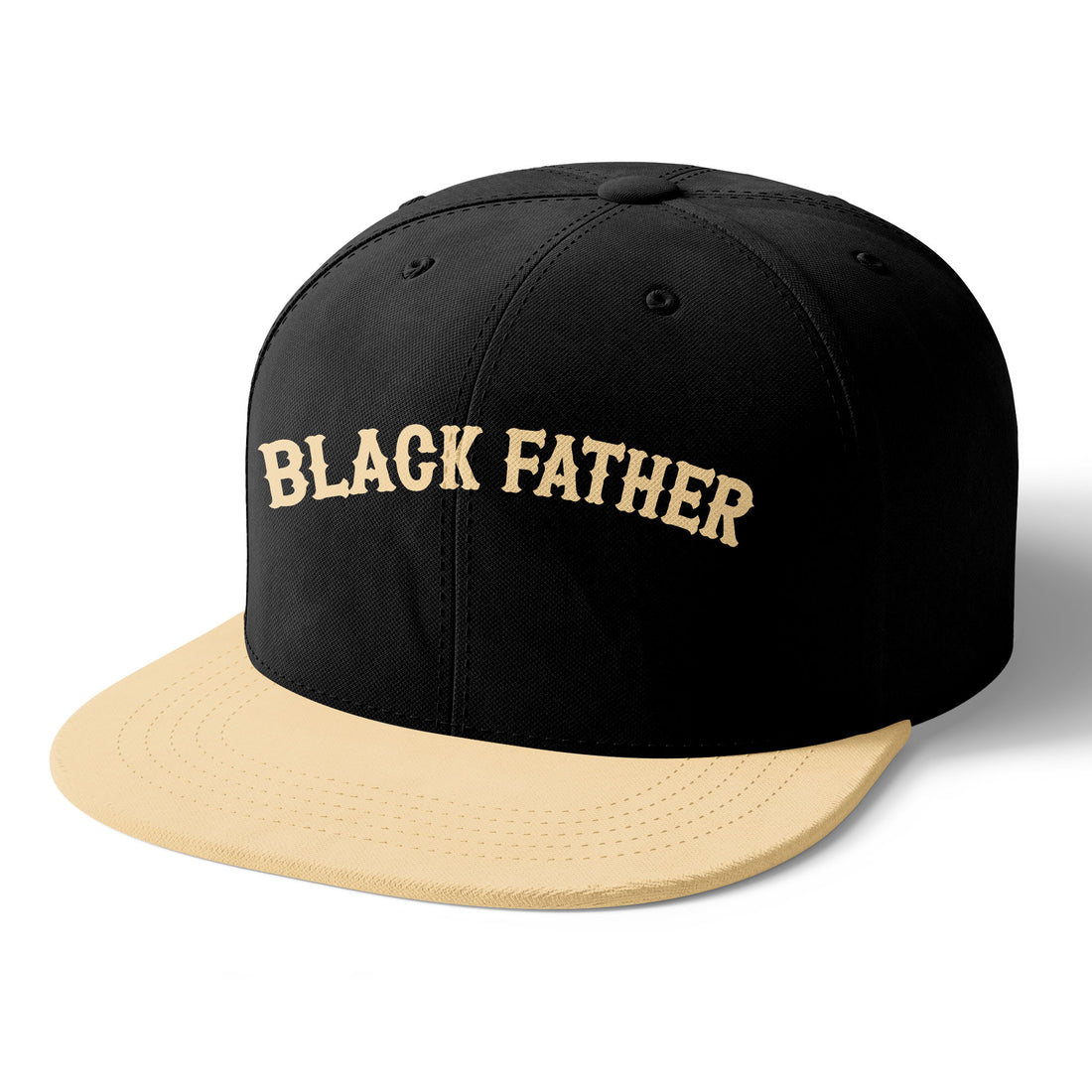 Black Father Leader King Snapback Hat