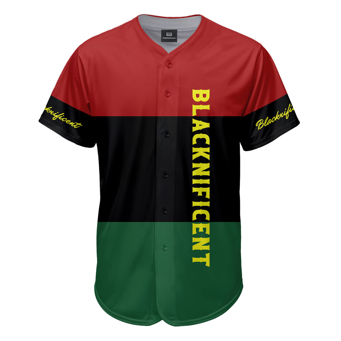 Blacknificent Rise RBG Baseball Jersey