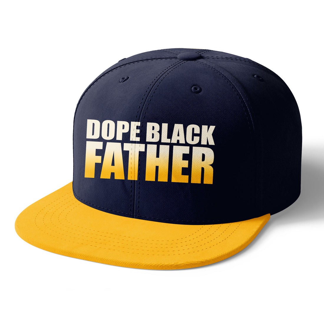 Black Father Snapback Hat