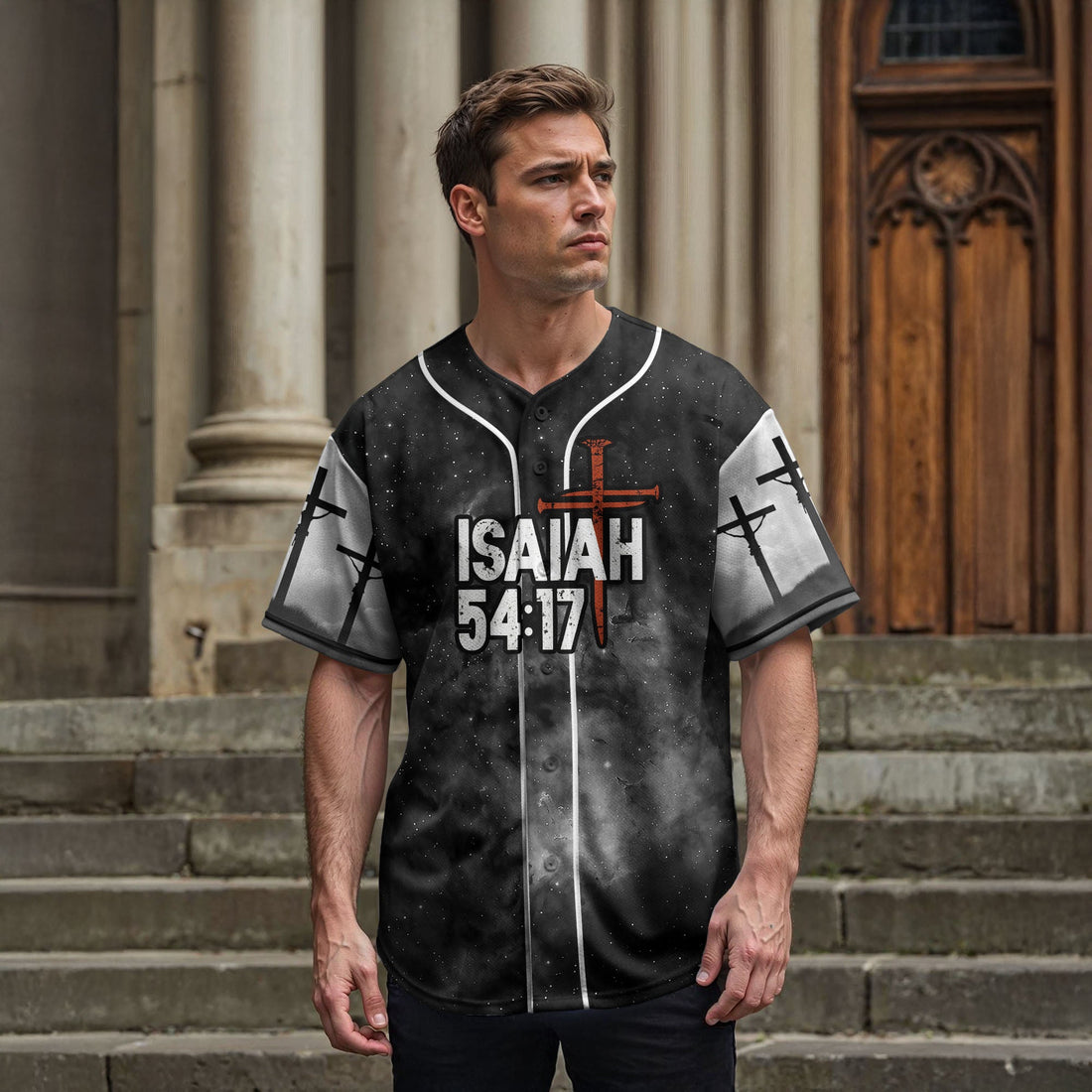 No Weapon Christian Baseball Jersey