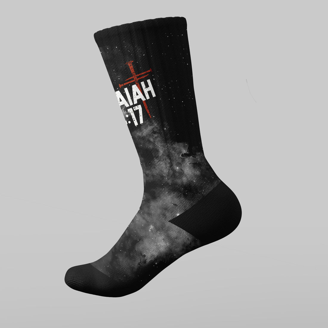 No Weapon Christian Socks