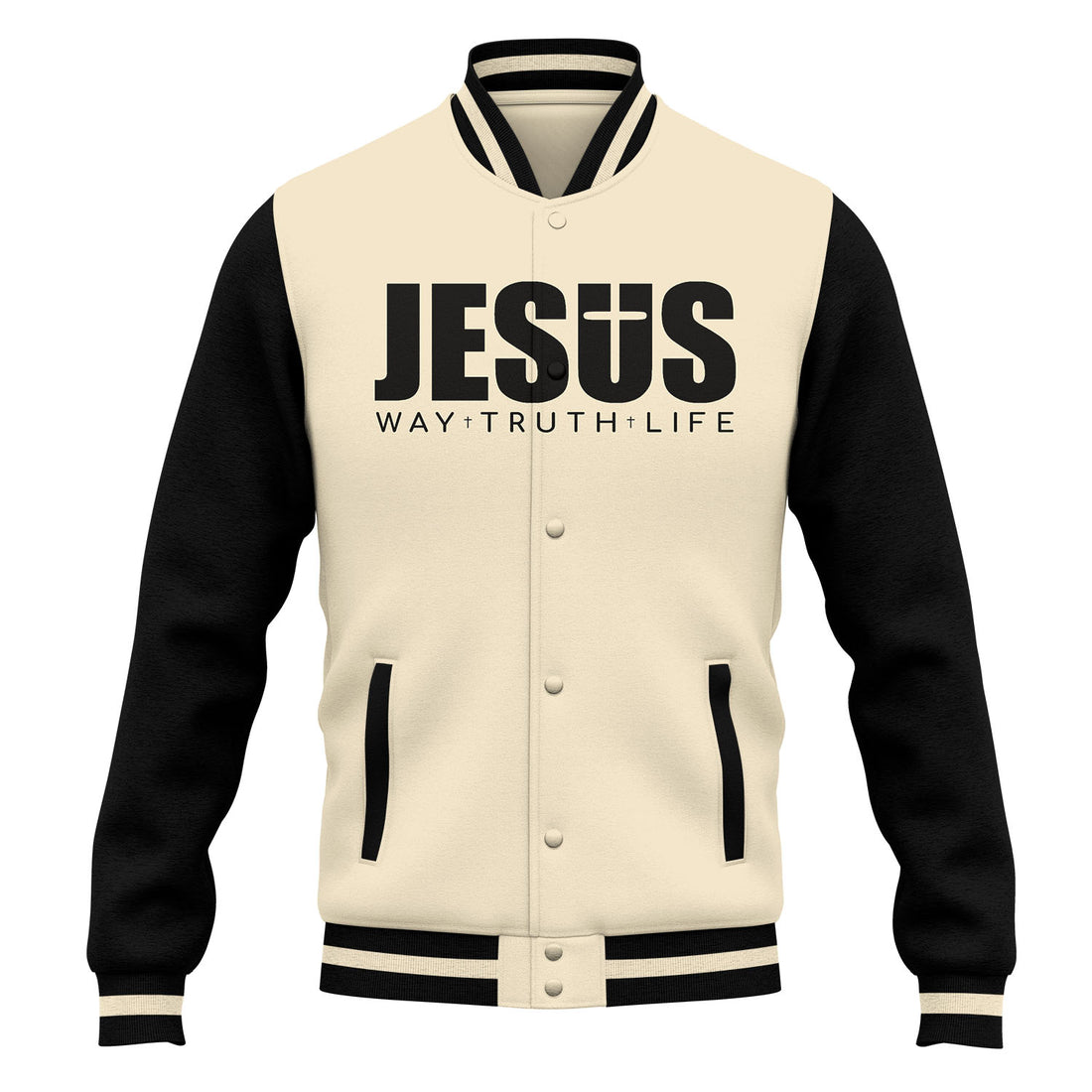 God Is My Light Baseball Jacket