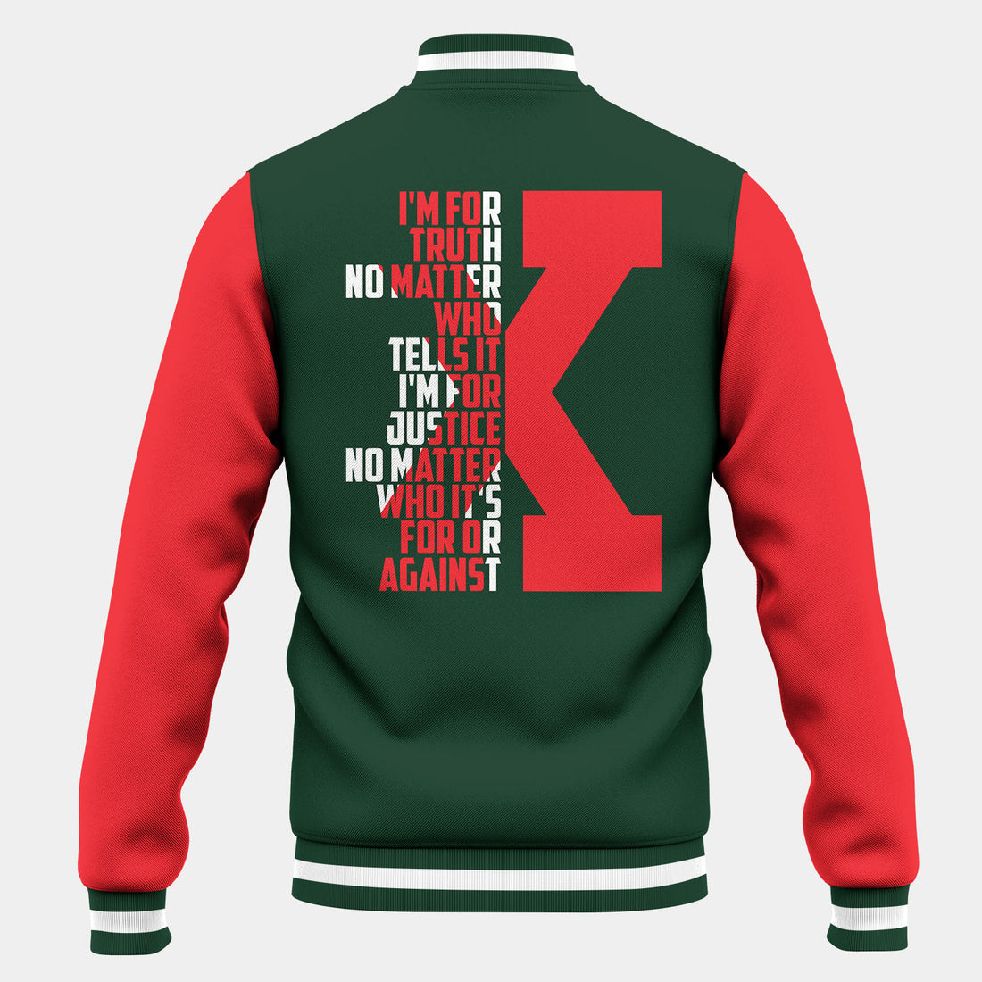 Truth & Justice Baseball Jacket