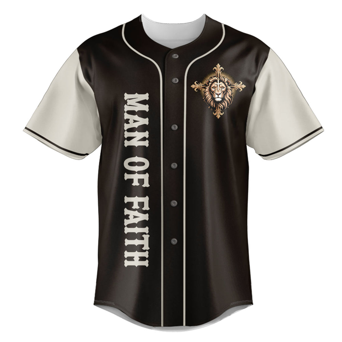 Man Of Faith Baseball Jersey