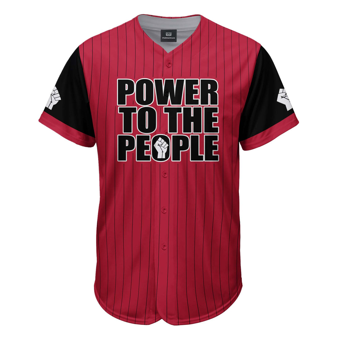 Power To The People Baseball Jersey