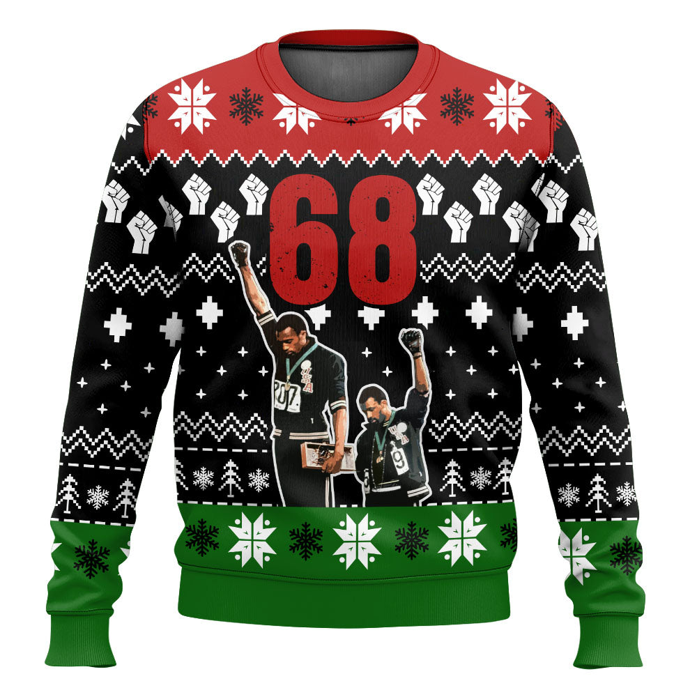 68 Olympics Ugly Christmas Sweatshirt