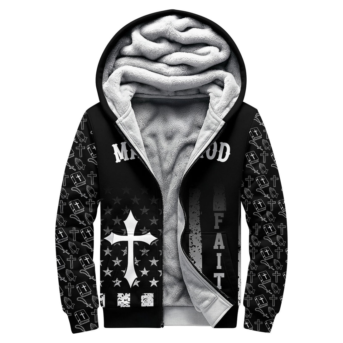 “Refuge” Fleece Hoodie