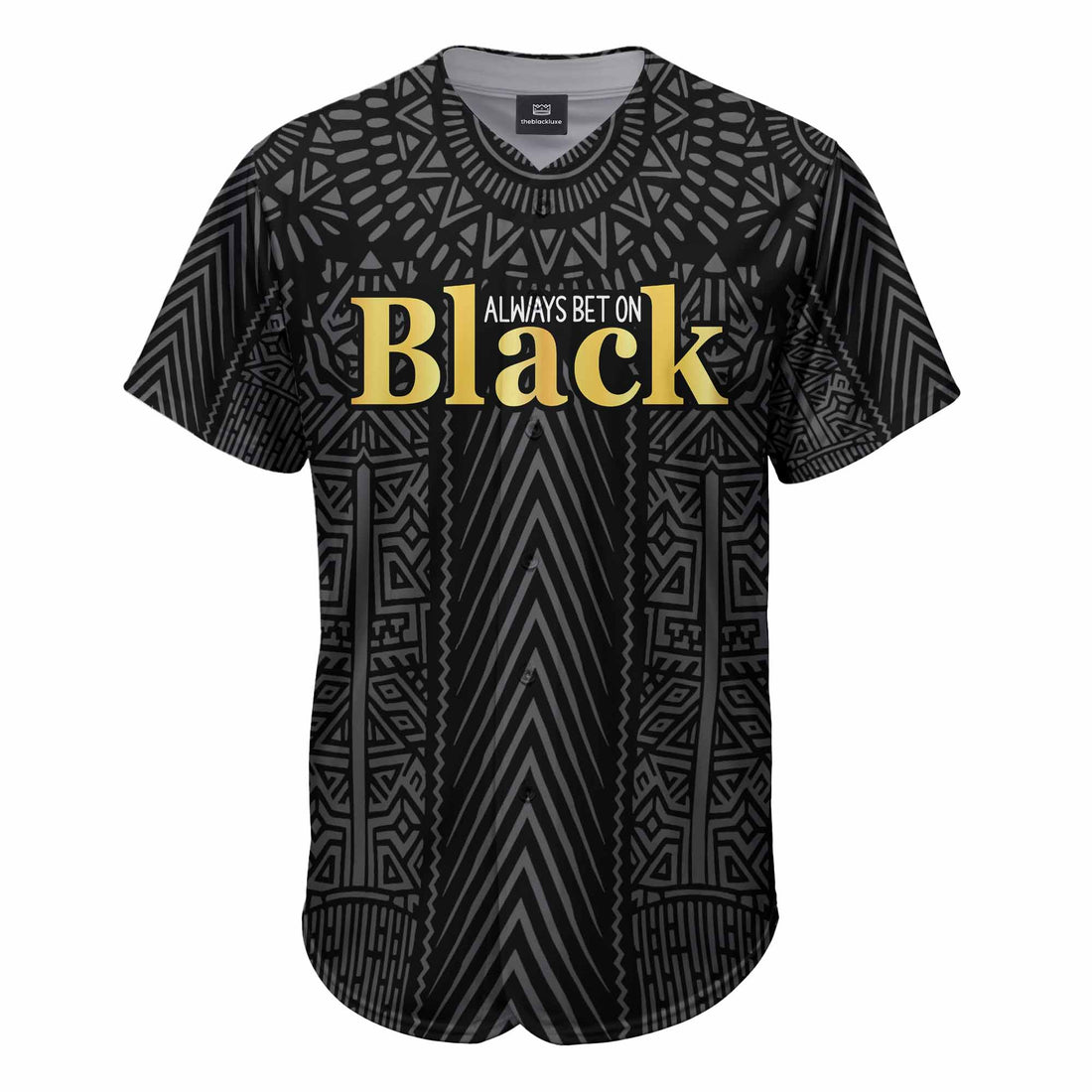 "Bet Black" Baseball Jersey & Hat Bundle