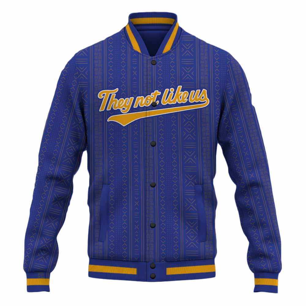 Lightly melanated Hella Black Baseball Jacket