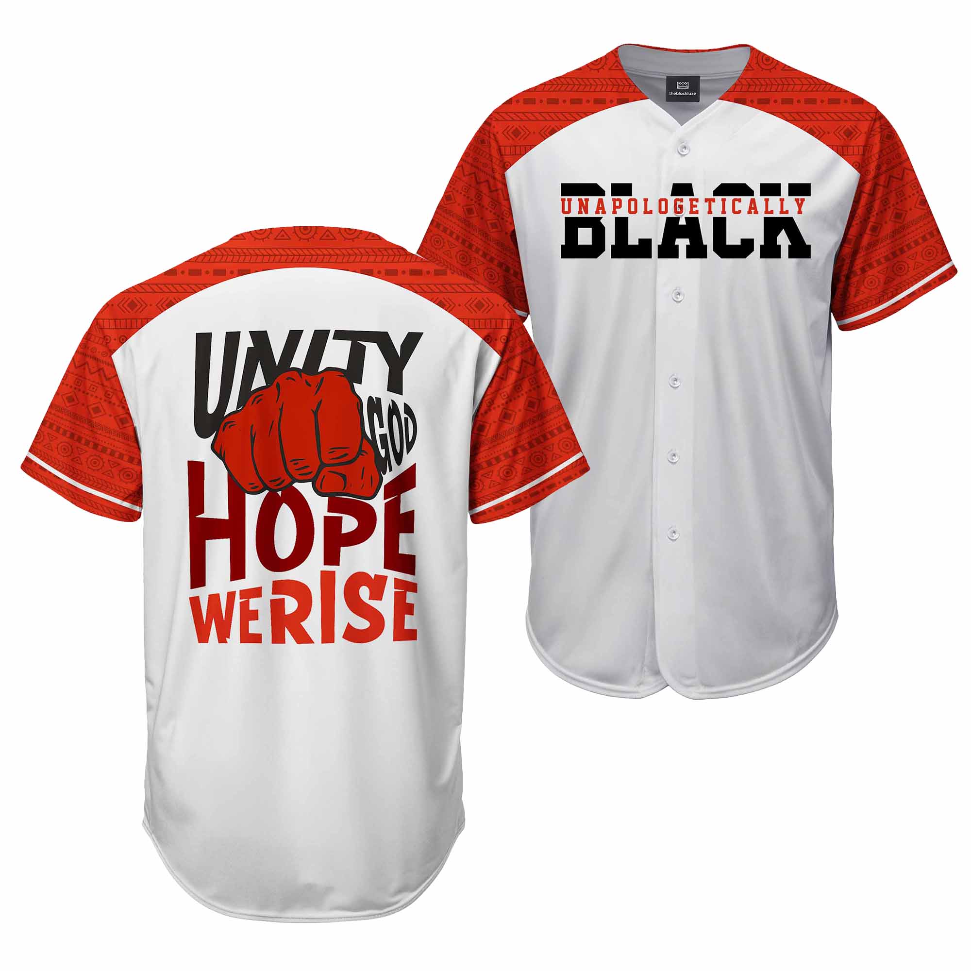 Unapologetically Black Baseball Jersey