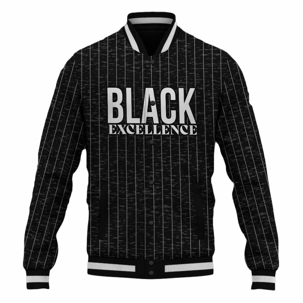 Black Love, Black Excellen Baseball Jacket