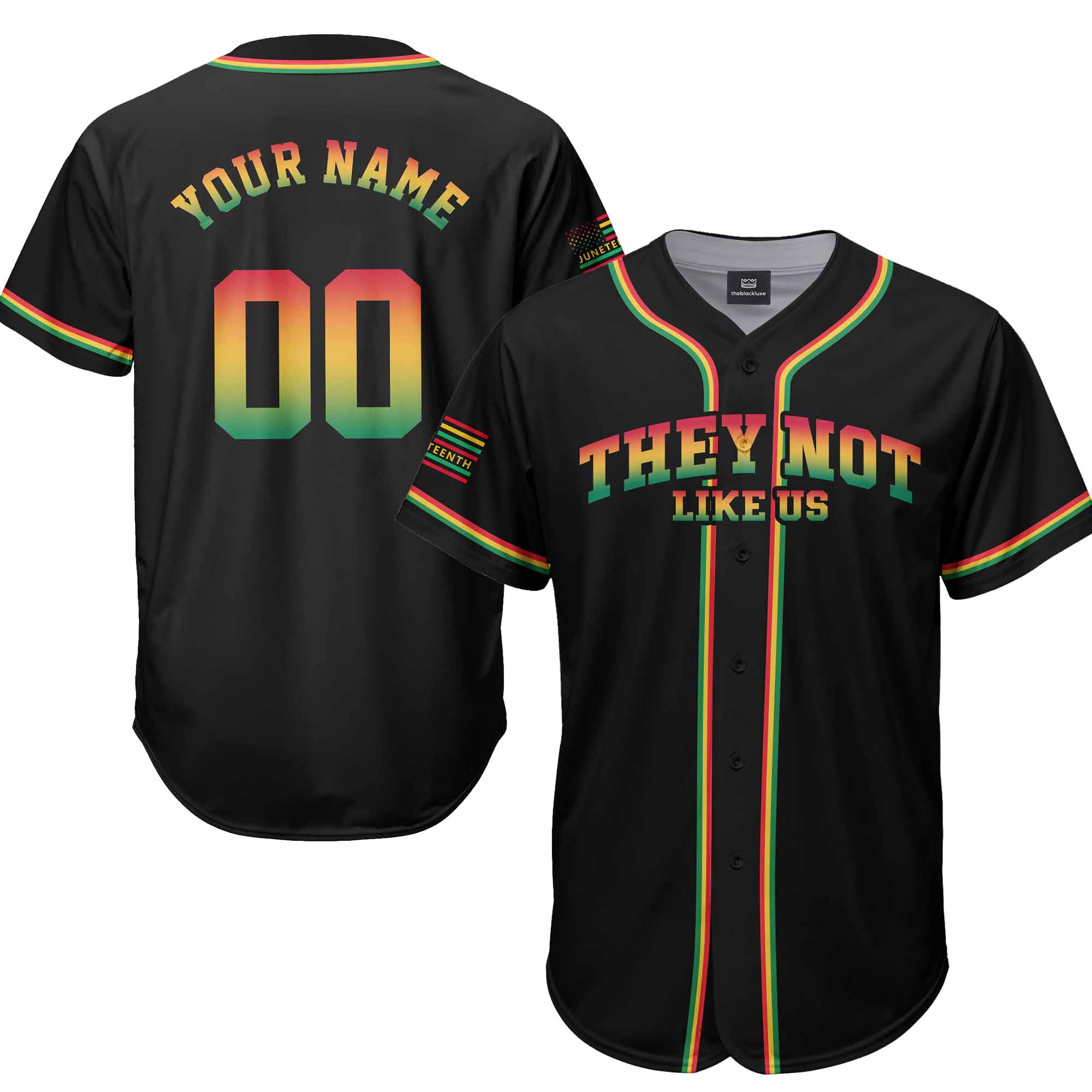 Personalized They Not Like Us Baseball Jersey