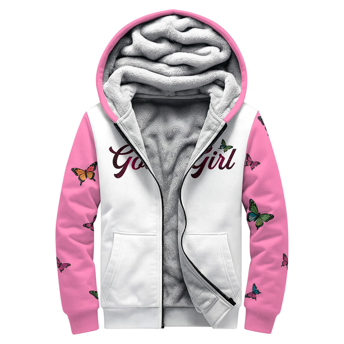 Woman Of Faith Fleece Hoodie