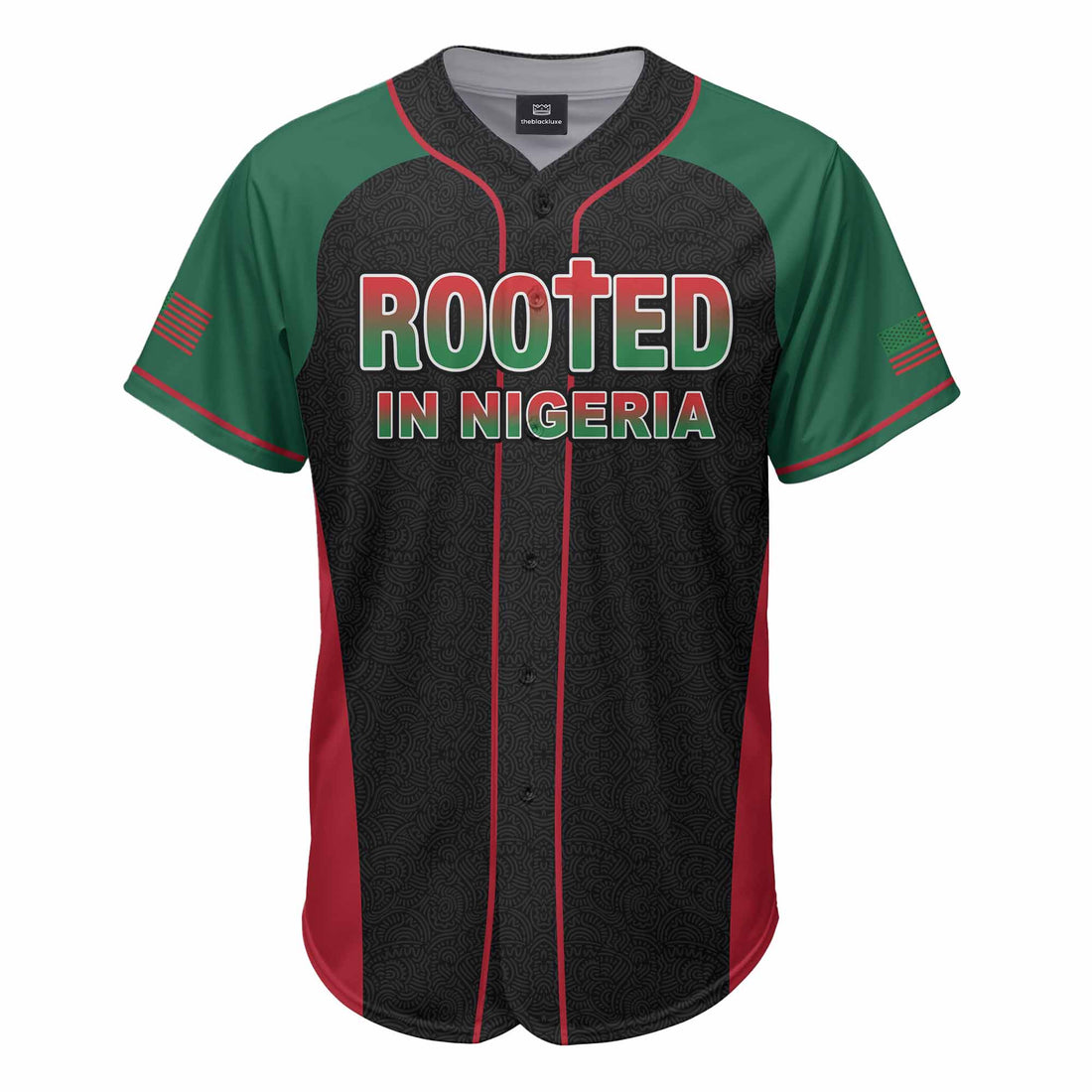 "Naija Roots" Baseball Jersey & Hat Bundle