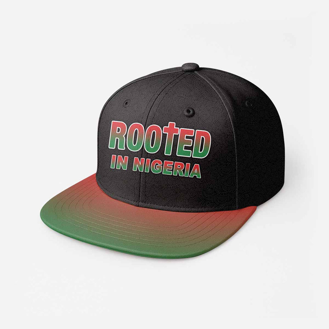 Rooted In Nigeria Snapback Hat