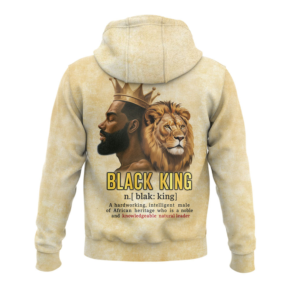 Black King Gold Hoodie