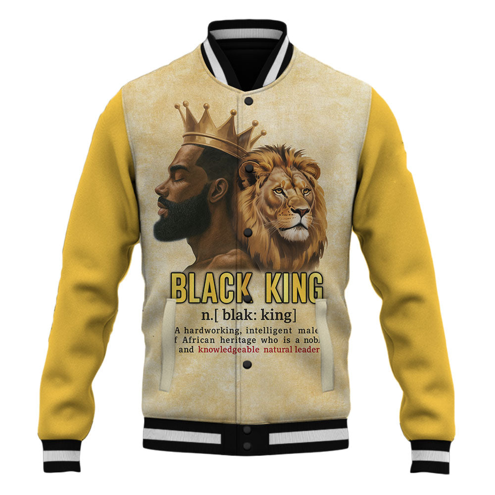 Black King Gold Baseball Jacket Christmas Miracle Bundle