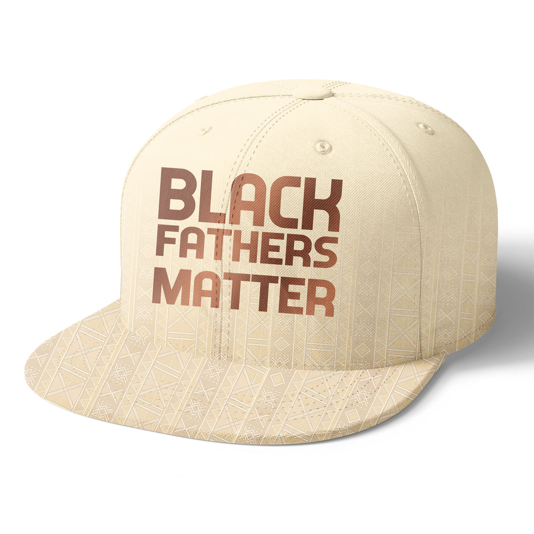 Proud Black Father Tribal Snapback Hat