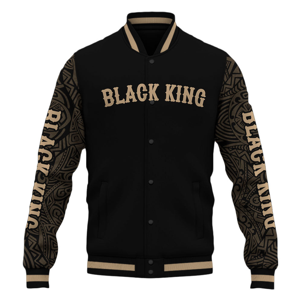 "Noble King" Baseball Jacket