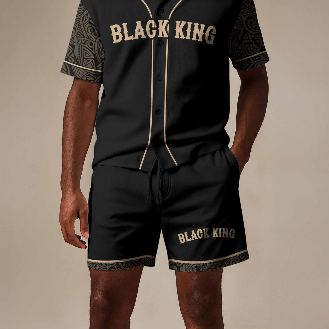 Black King Strong, Wise, Noble Short