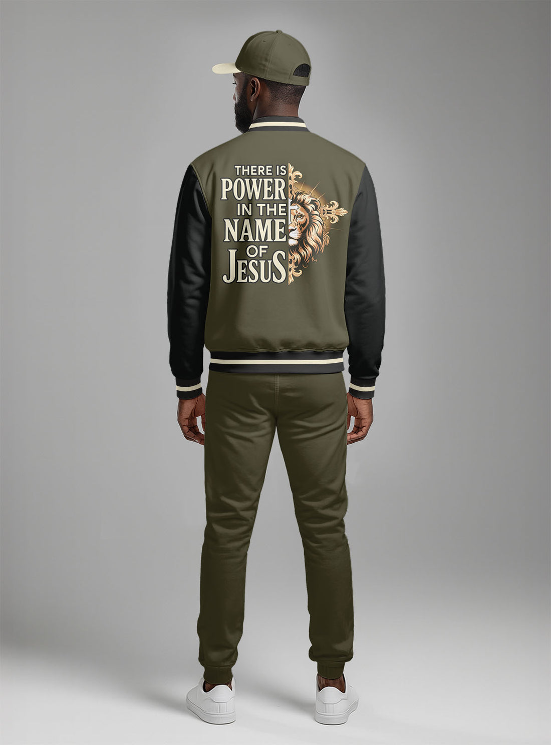 Jesus Power Baseball Jacket & Hat Bundle